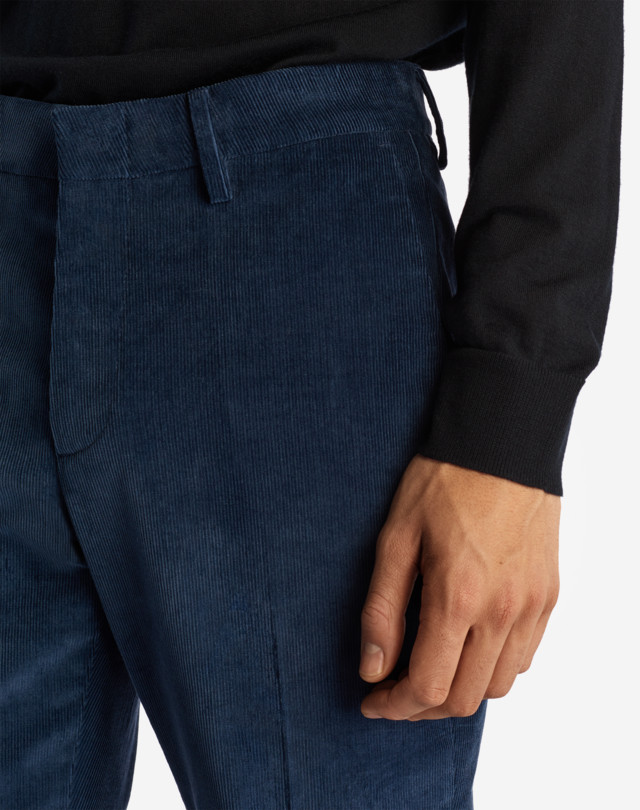 DUNHILL COTTON CASHMERE CORDUROY CHINO CHINOS Man b