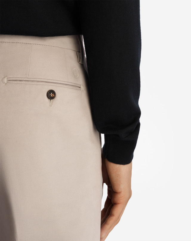 DUNHILL COTTON CASHMERE CHINO CHINOS Man b