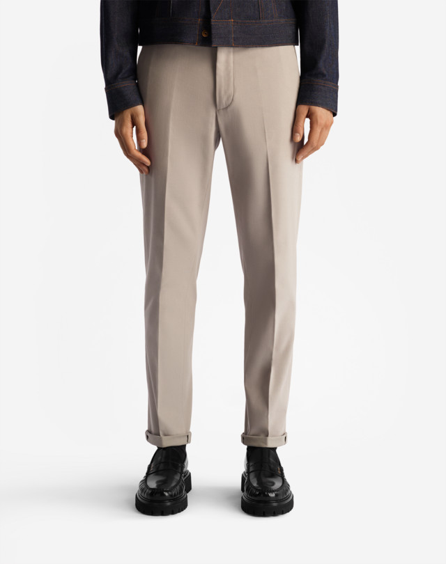 DUNHILL COTTON CASHMERE CHINO CHINOS Man d