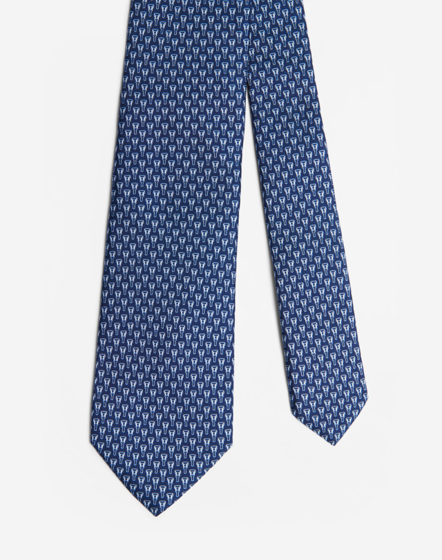 DUNHILL Dunhill Lock Tie 8Cm PRINTED TIES Man f