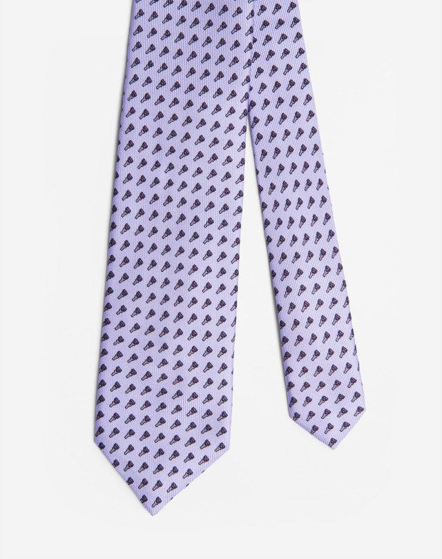 DUNHILL Cravate Dunhill Lock Repeat CRAVATES À IMPRIMÉS Homme f