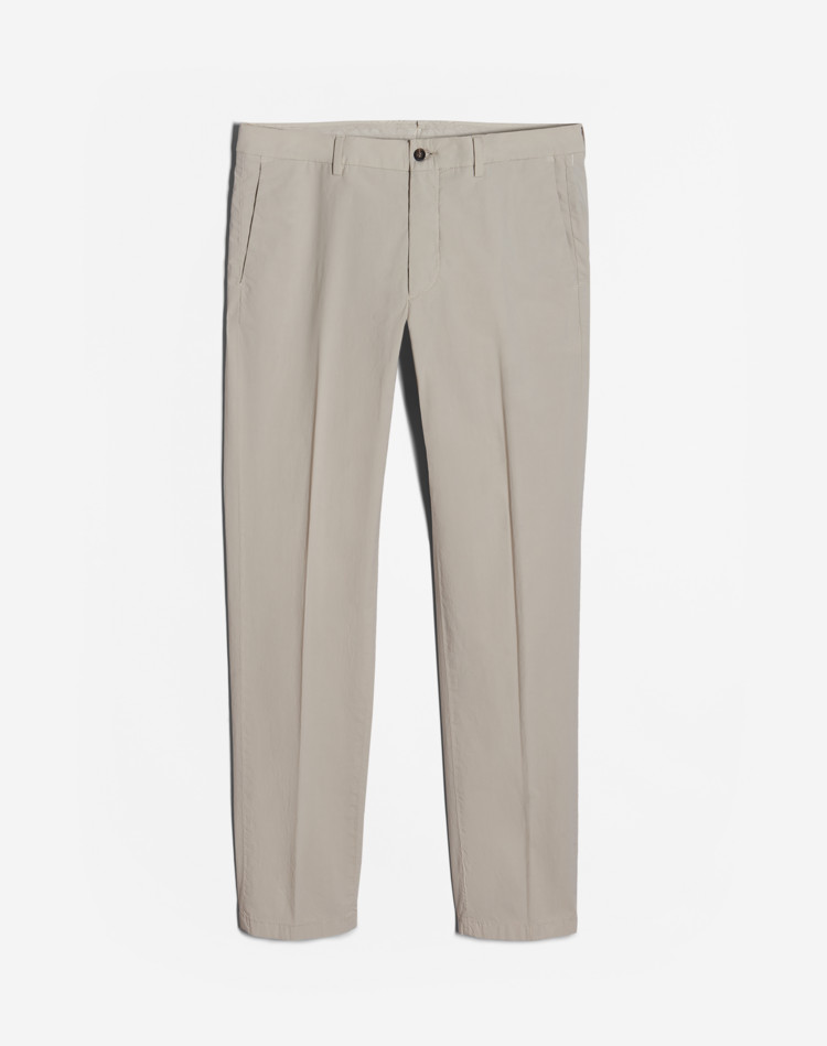 DUNHILL CHINOS Man Cotton Poplin Chinos f