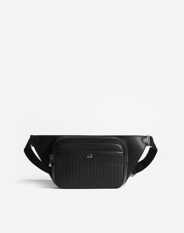 Dunhill Black Rollagas Belt Bag