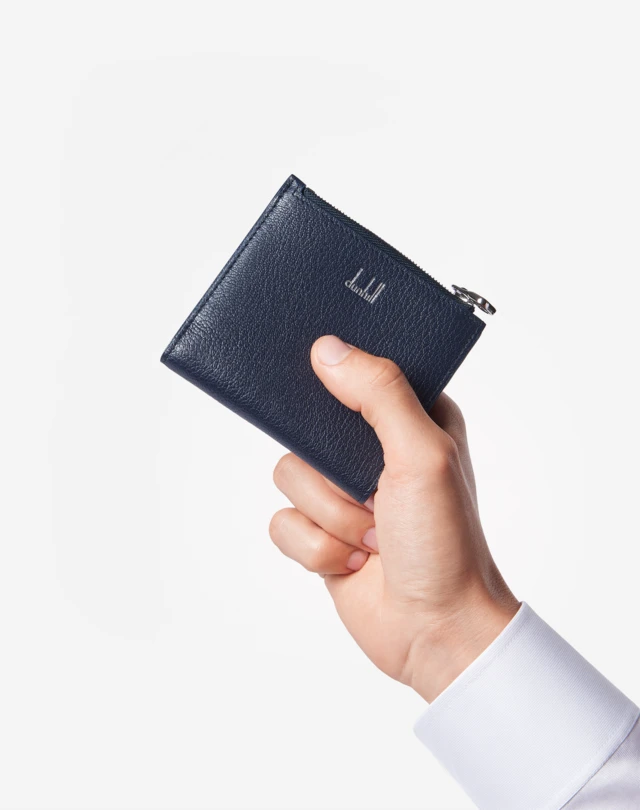 DUNHILL DUKE FINE LEATHER 반지갑 &amp; 동전 지갑 반지갑 남성 e