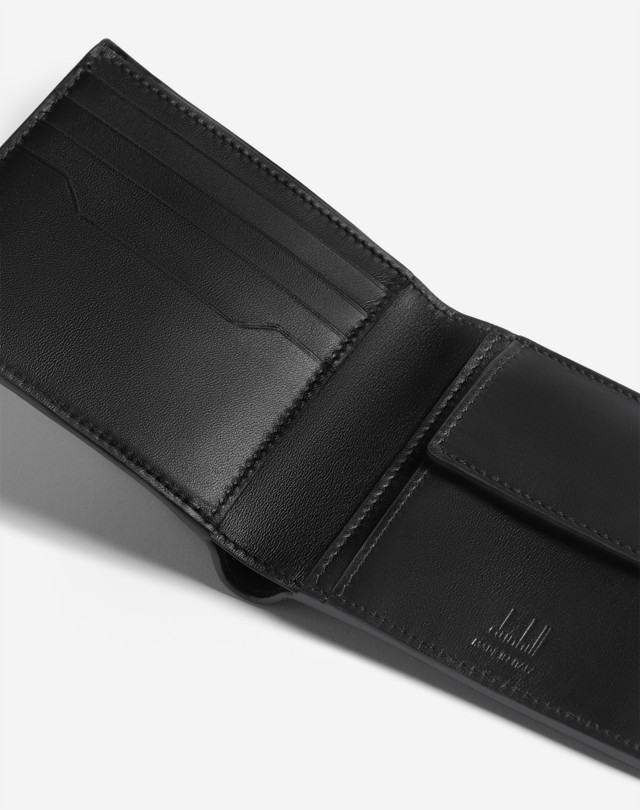DUNHILL СКЛАДНОЙ БУМАЖНИК 1893 HARNESS С ОТДЕЛЕНИЕМ ДЛЯ МОНЕТ БУМАЖНИК Для Мужчин r