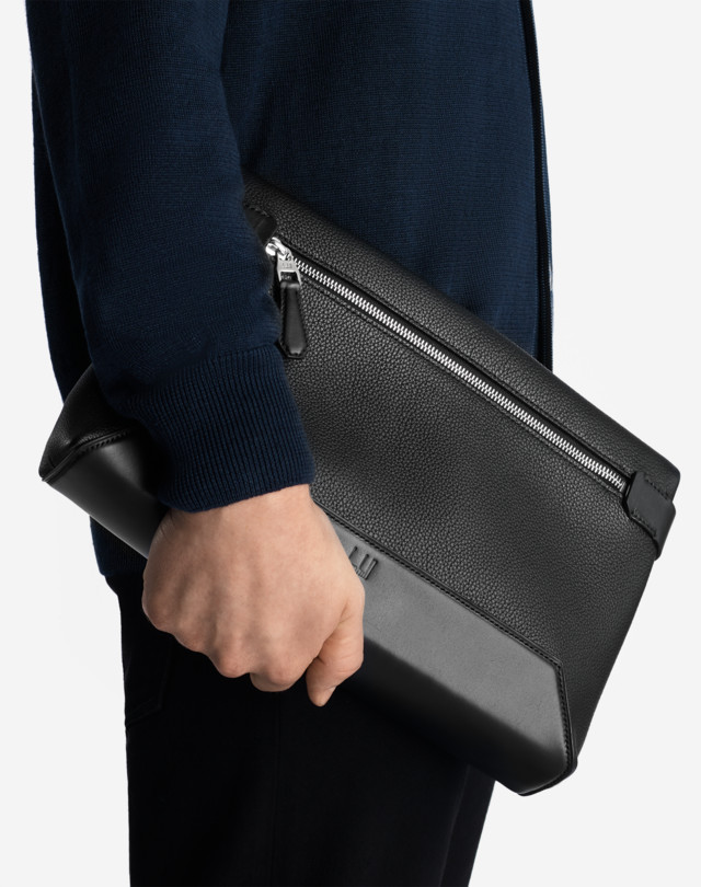 DUNHILL 1893 HARNESS ZIPPED POUCH POUCHES Man s
