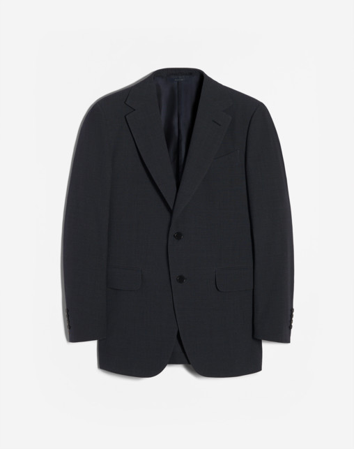 ダンヒル【大人の嗜み】DUNHILL 紺ブレザー 銀ロゴボタン