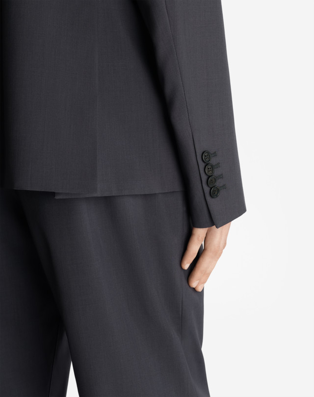 DUNHILL TECHNICAL WOOL SILK PERFORMANCE SINGLE BREASTED NOTCH JACKET BLAZERS Man b