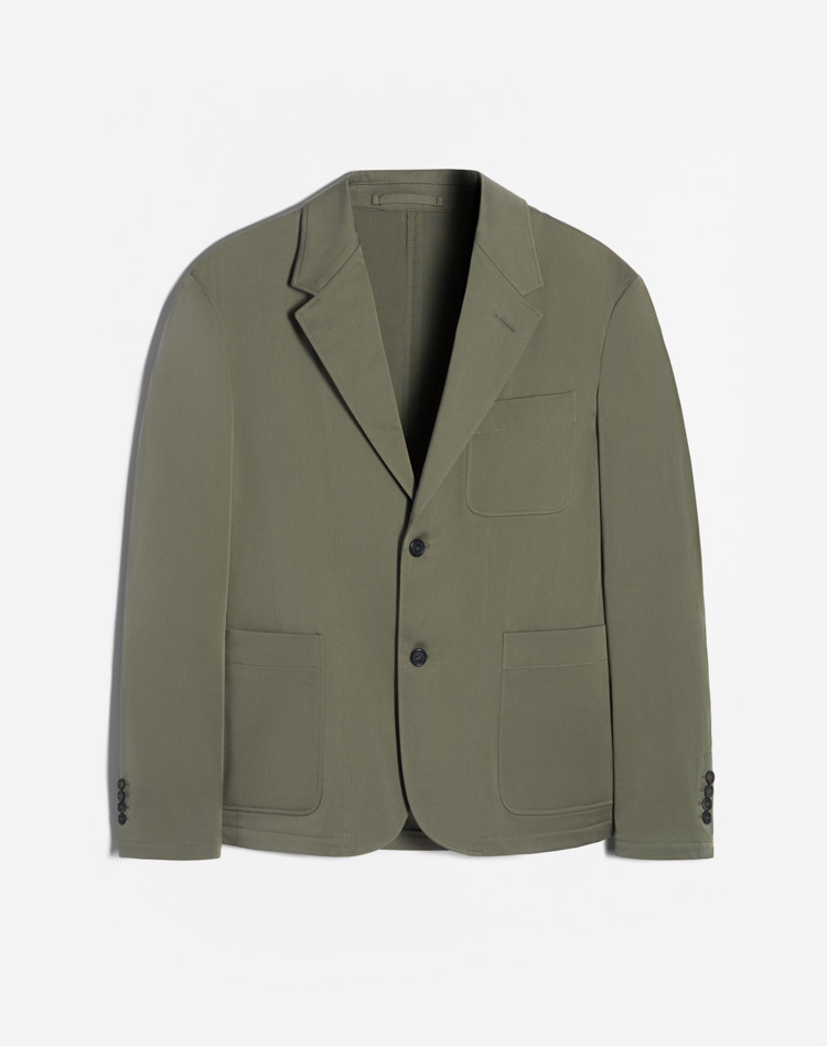 DUNHILL BLAZERS Man COTTON SILK SHELL JACKET f