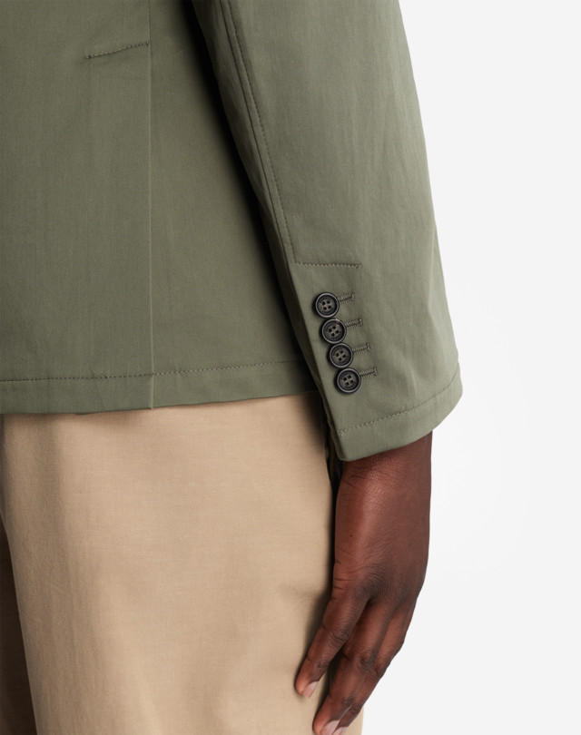 DUNHILL COTTON SILK SHELL JACKET BLAZERS Man b