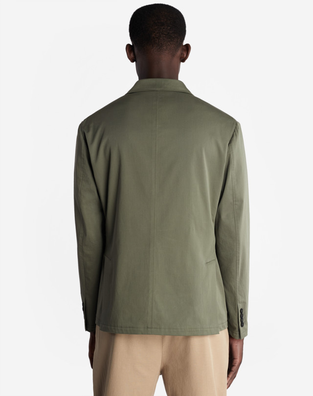 DUNHILL COTTON SILK SHELL JACKET BLAZERS Man e