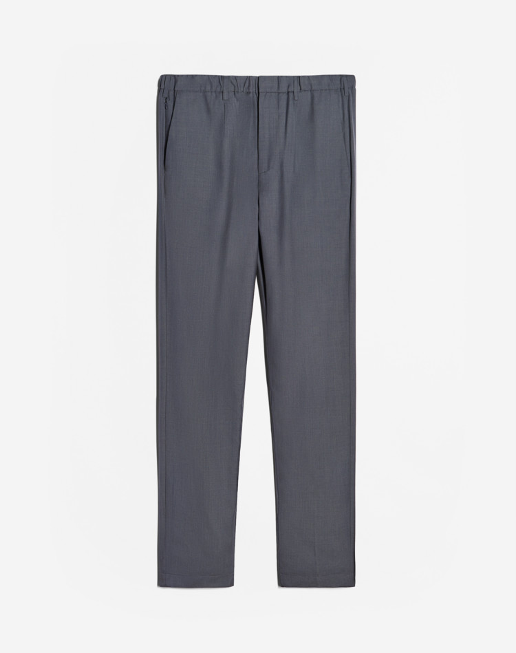 DUNHILL FORMAL TROUSERS Man TECHNICAL WOOL SILK SPORTS PANT f
