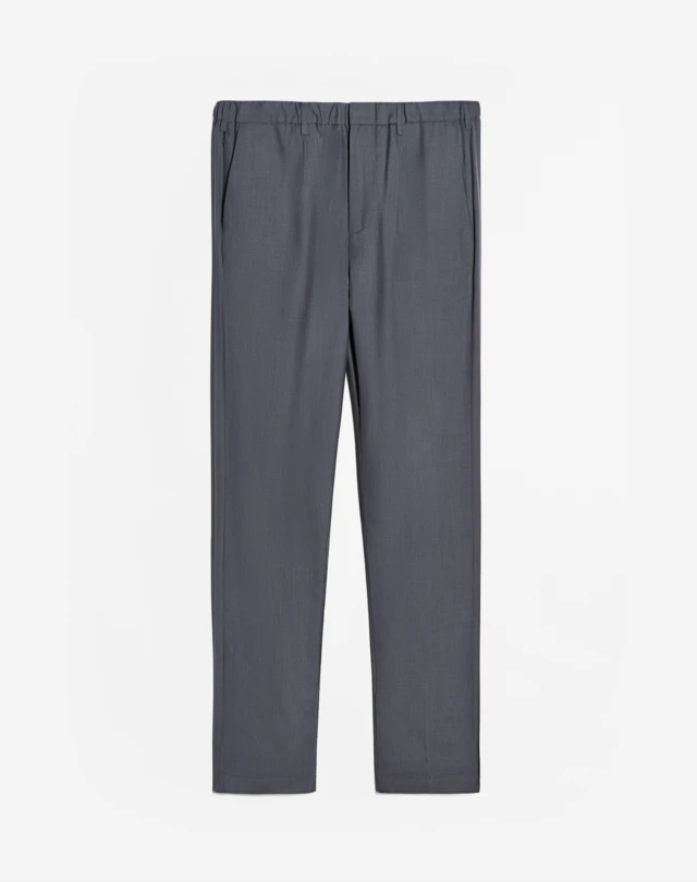 DUNHILL Technical Wool Silk Sports Pant FORMAL TROUSERS Man f