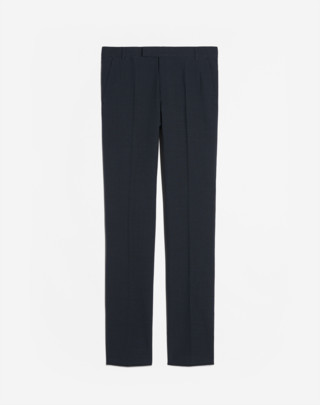 Belgravia Wool Silk Houndstooth Trousers