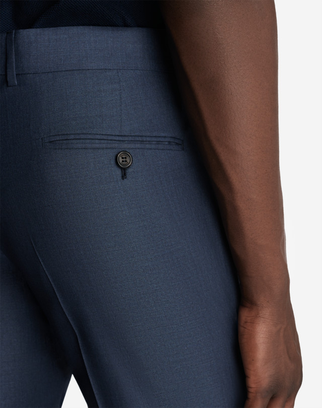 DUNHILL WOOL SILK MAYFAIR TROUSERS FORMAL TROUSERS Man a