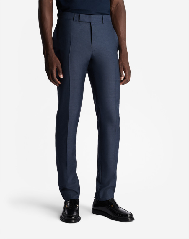 DUNHILL WOOL SILK MAYFAIR TROUSERS FORMAL TROUSERS Man d