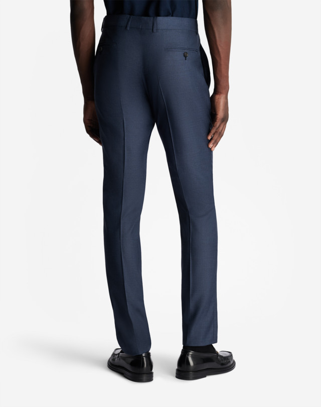 DUNHILL WOOL SILK MAYFAIR TROUSERS FORMAL TROUSERS Man e