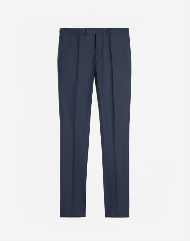 DUNHILL Mayfair Wool Silk Trousers FORMAL TROUSERS Man f