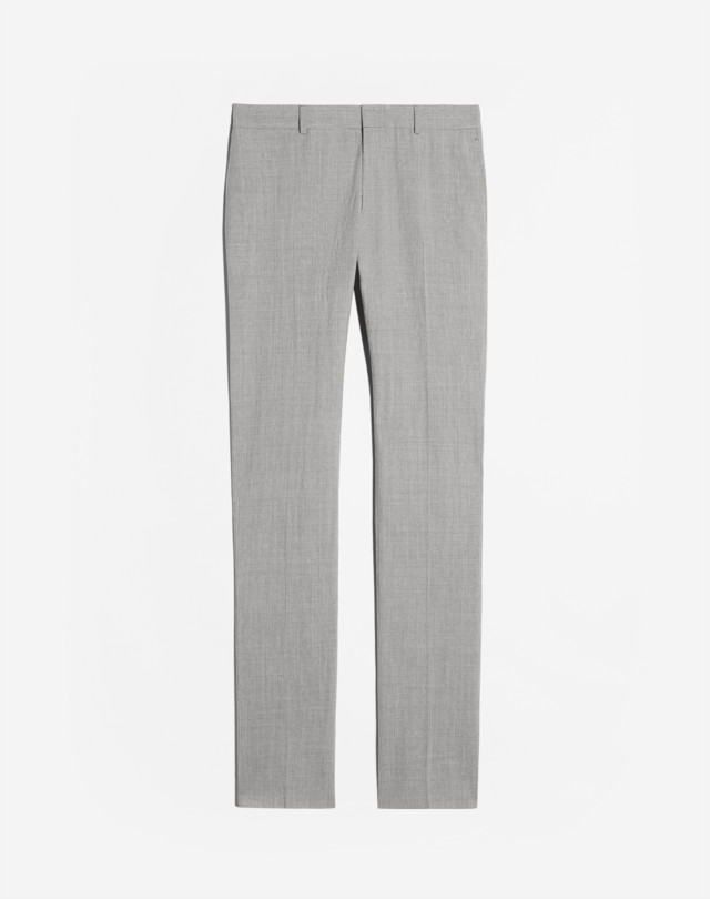 DUNHILL Travel Wool Seersucker Trousers FORMAL TROUSERS Man f
