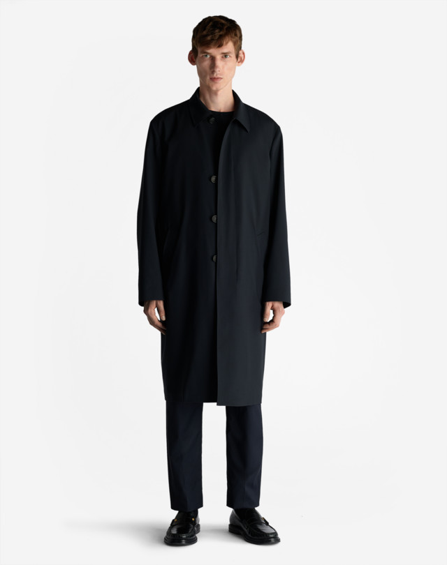 DUNHILL STRETCH WOOL CAR COAT CAR COATS Man d
