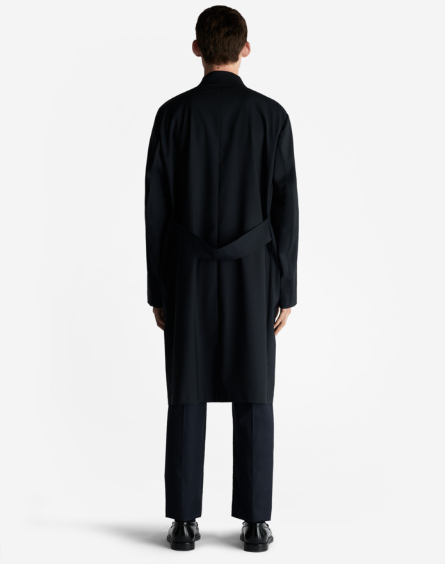 DUNHILL STRETCH WOOL CAR COAT CAR COATS Man e