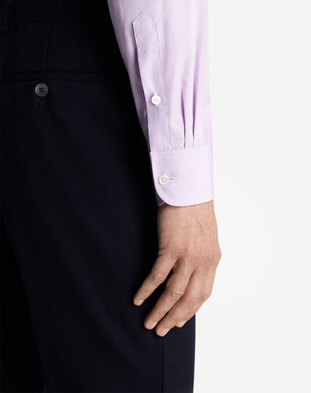 DUNHILL MICRO CHECK SHIRT FORMAL SHIRTS Man b