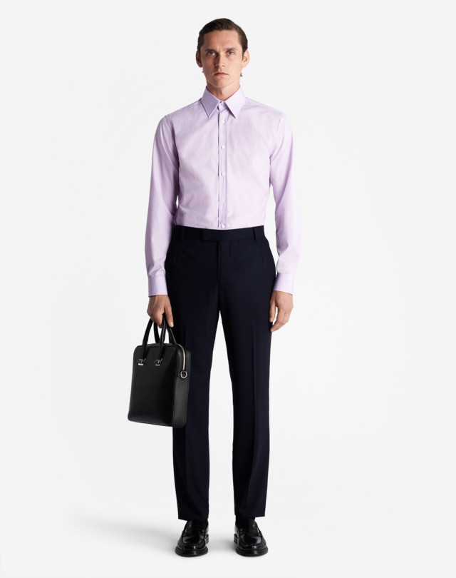 DUNHILL MICRO CHECK SHIRT FORMAL SHIRTS Man r