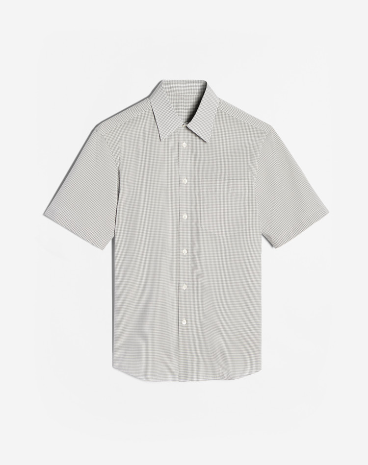 DUNHILL SHORT SLEEVE CASUAL SHIRTS Для Мужчин Рубашка с короткими рукавами в клетку виши f
