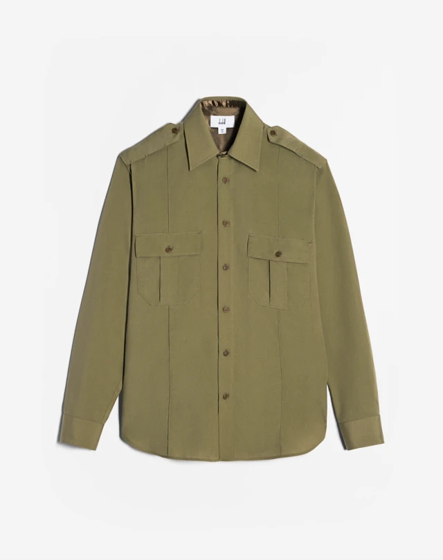 DUNHILL Camicia Utility A Maniche Lunghe CAMICIE CASUAL MANICHE LUNGHE Uomo f