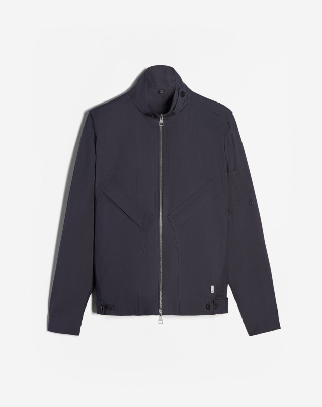 DUNHILL Technical Wool Silk Utility Blouson BLOUSON Man f