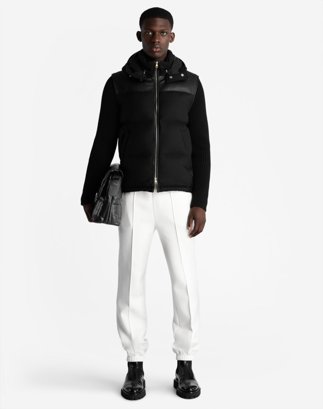 DUNHILL KNITTED HOODED DOWN JACKET DOWN JACKETS Man r
