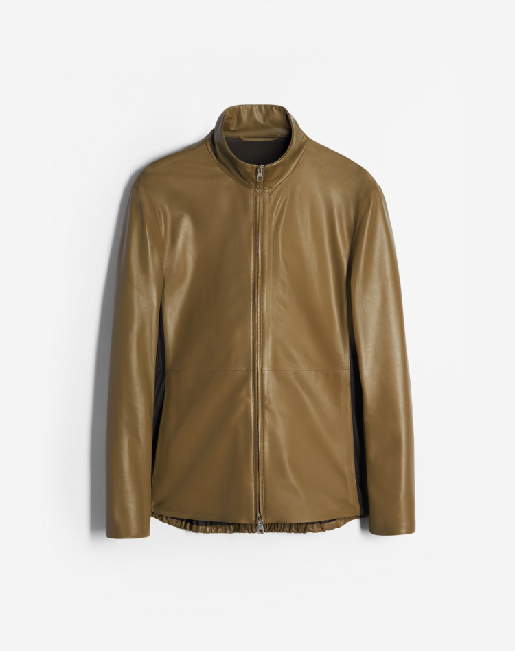 メンズ パフォーマンス レザートラックジャケット | dunhill JP