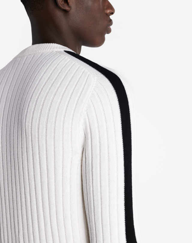 DUNHILL CASHMERE RIBBED CREW NECK JUMPERS Man a