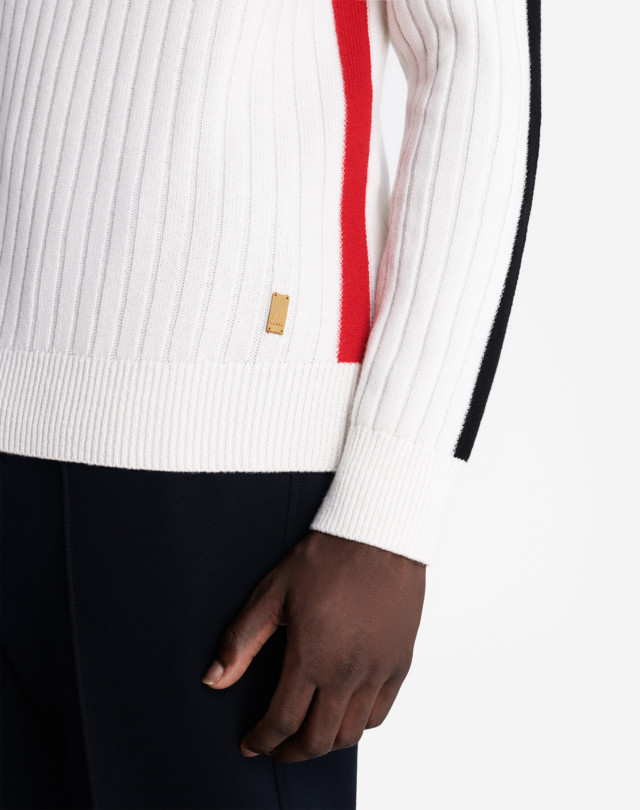 DUNHILL CASHMERE RIBBED CREW NECK JUMPERS Man b