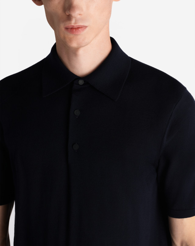 DUNHILL UTILITY PATCH SHORT SLEEVE POLO POLOS Man a