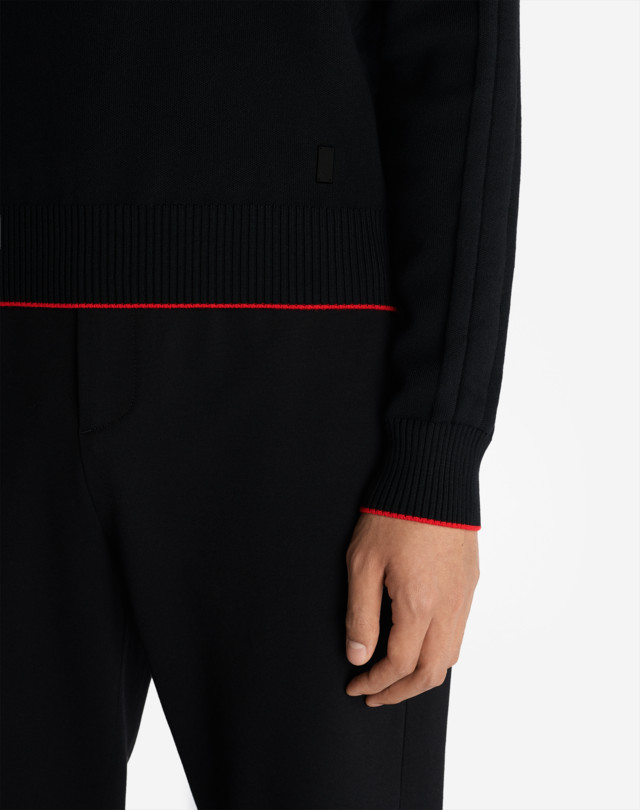 DUNHILL MERINO PERFORMANCE 1/4 ZIP JUMPERS Man b