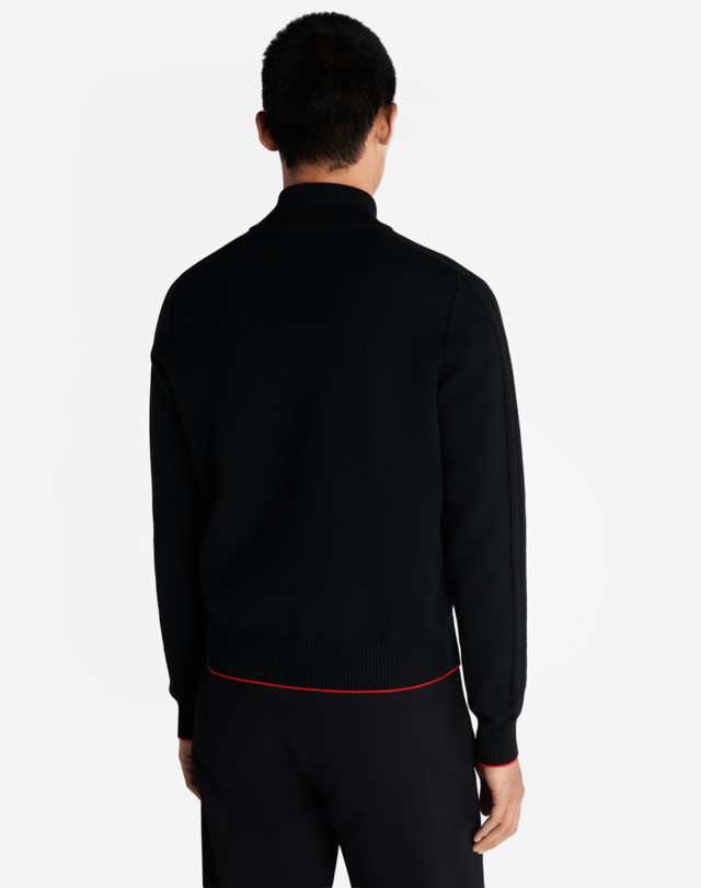 DUNHILL MERINO PERFORMANCE 1/4 ZIP JUMPERS Man e