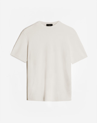 Funktions-T-Shirt Aus Pikee Mit Kurzen Ärmeln