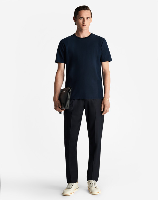 DUNHILL ENGINEERED T-SHIRT T-SHIRTS Man r