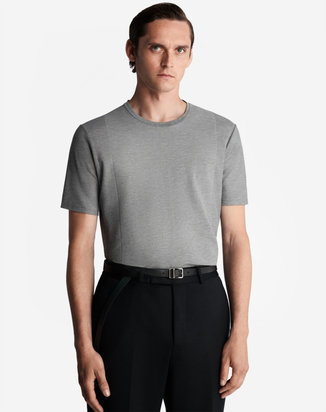DUNHILL ENGINEERED PANEL T-SHIRT T-SHIRTS Man d