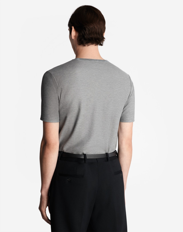 DUNHILL ENGINEERED PANEL T-SHIRT T-SHIRTS Man e