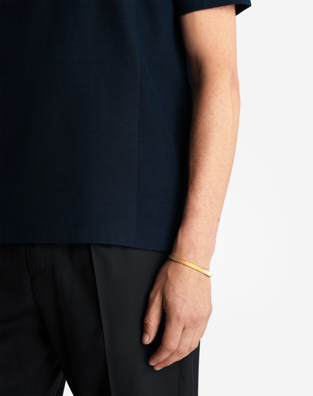 DUNHILL ENGINEERED PANEL POLO POLOS Man b