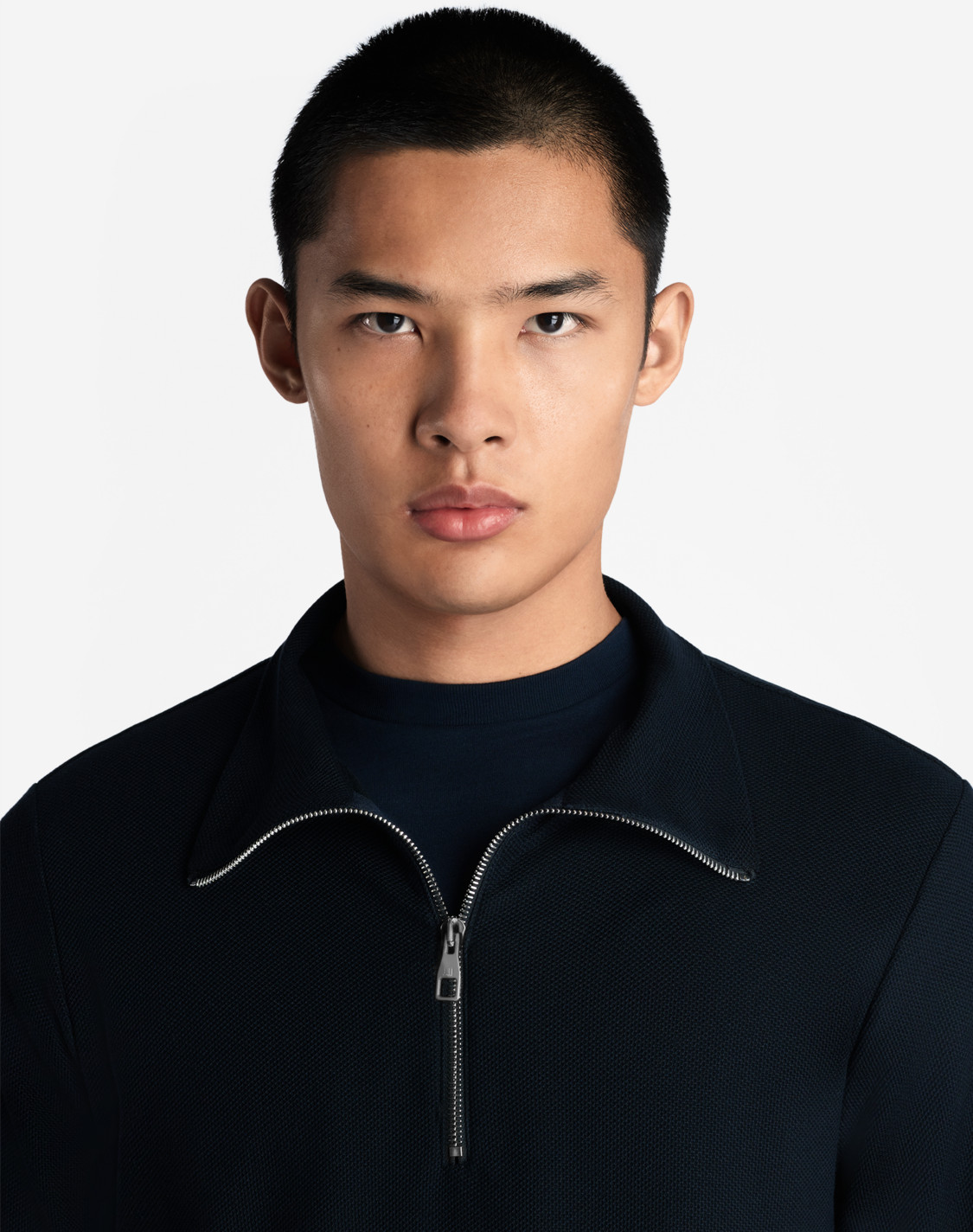 men-s-performance-silk-zip-short-sleeve-polo-dunhill-uk