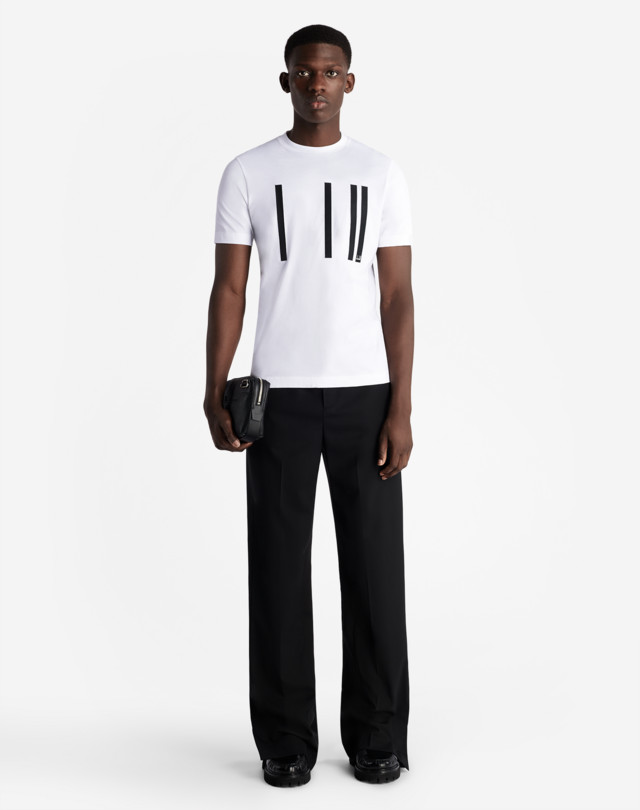 DUNHILL LINES SHORT SLEEVE T-SHIRT T-SHIRTS Man r