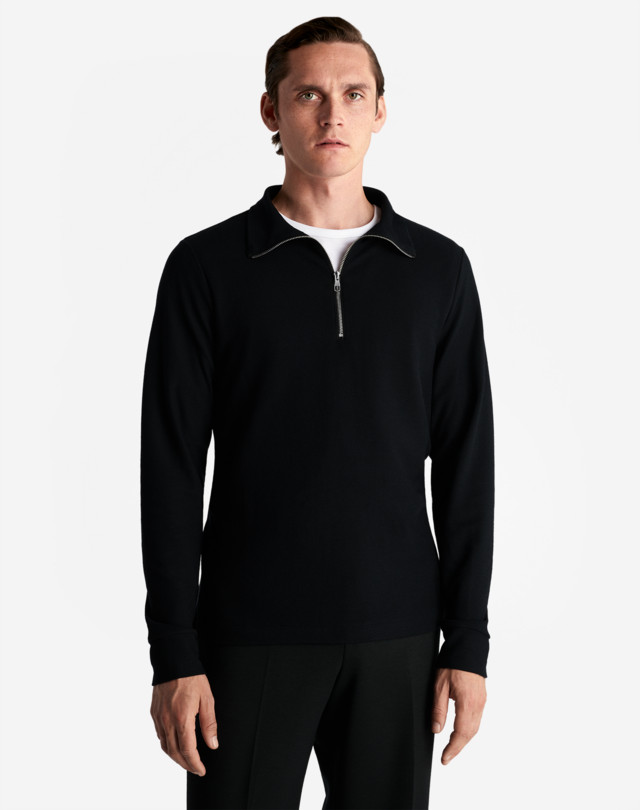 DUNHILL PERFORMANCE SILK 1/4 ZIP

 SWEATSHIRTS Man d
