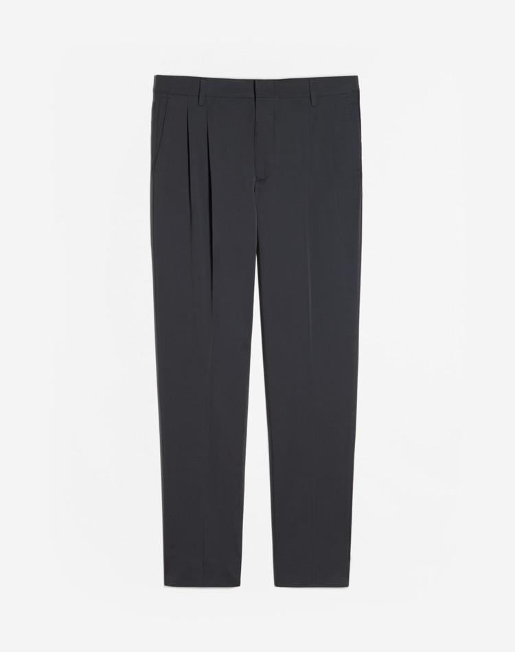 DUNHILL CHINOS Man COTTON SILK DOUBLE PLEAT CHINO f