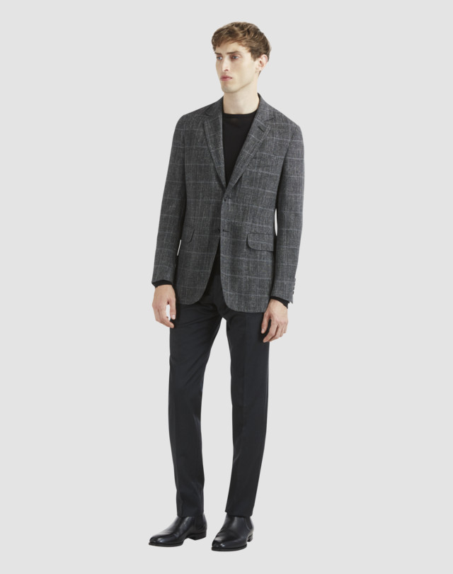 Men's Formal Wool Flannel Trouser | dunhill VN Online Store