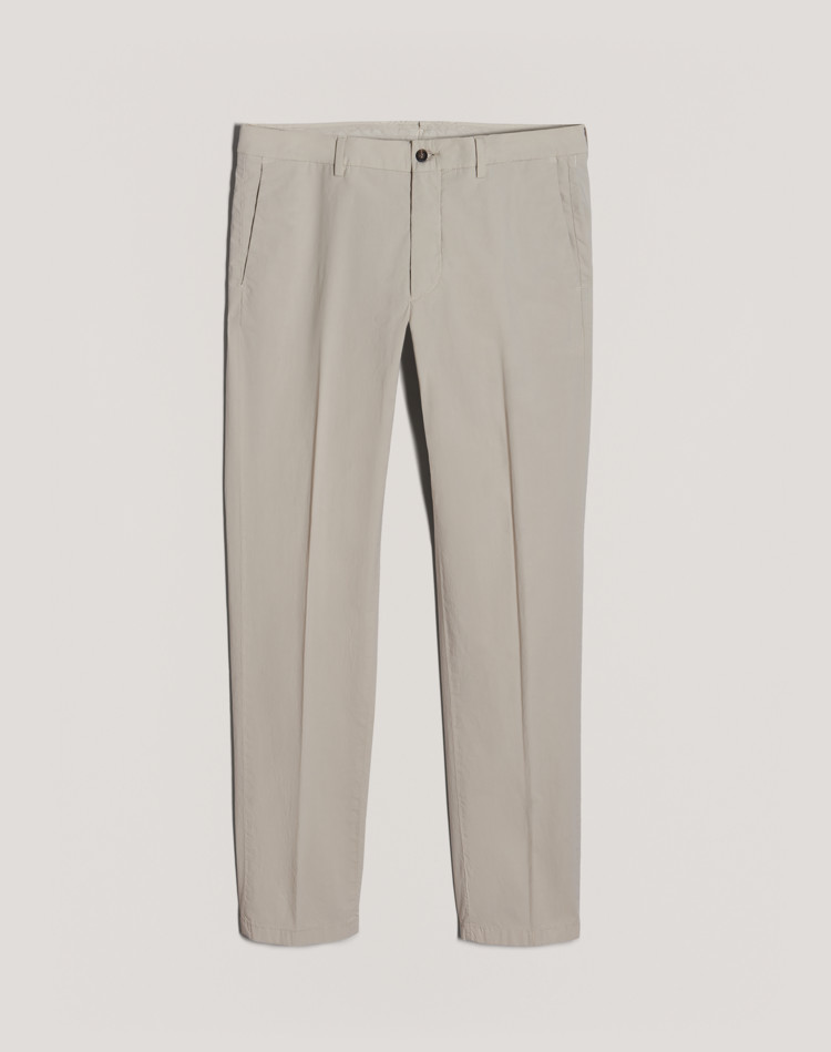 Slim Fit Poplin Chino DUNHILL Pants Man Slim Fit Poplin Chino f