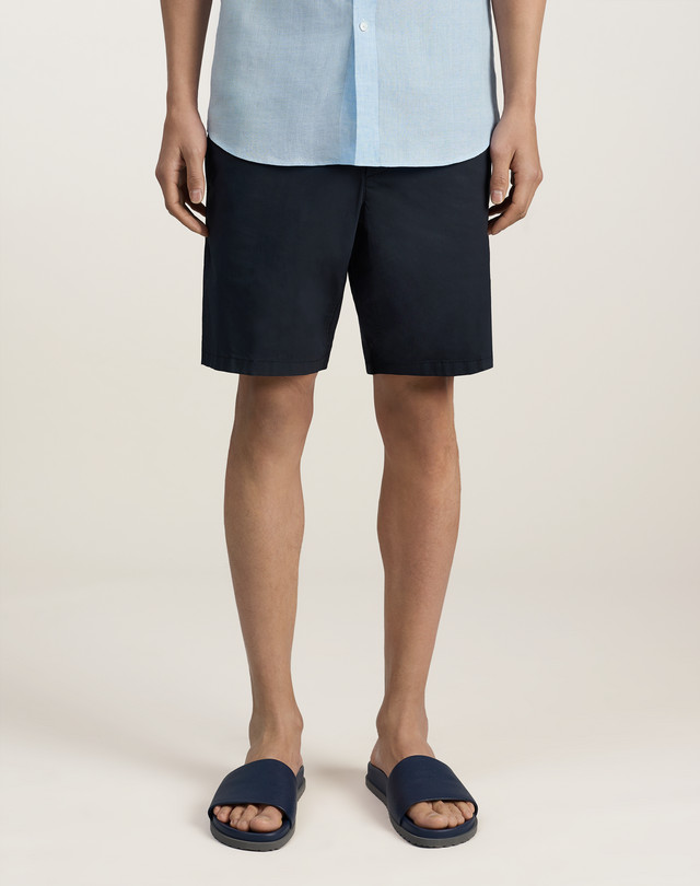 DUNHILL Tailored Cotton Shorts SHORTS Man f