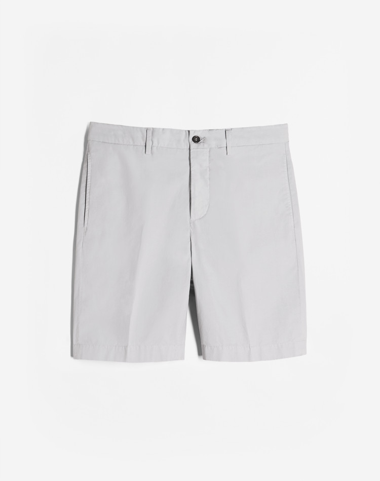 COTTON POPLIN BERMUDA SHORTS DUNHILL SHORTS Man COTTON POPLIN BERMUDA SHORTS f